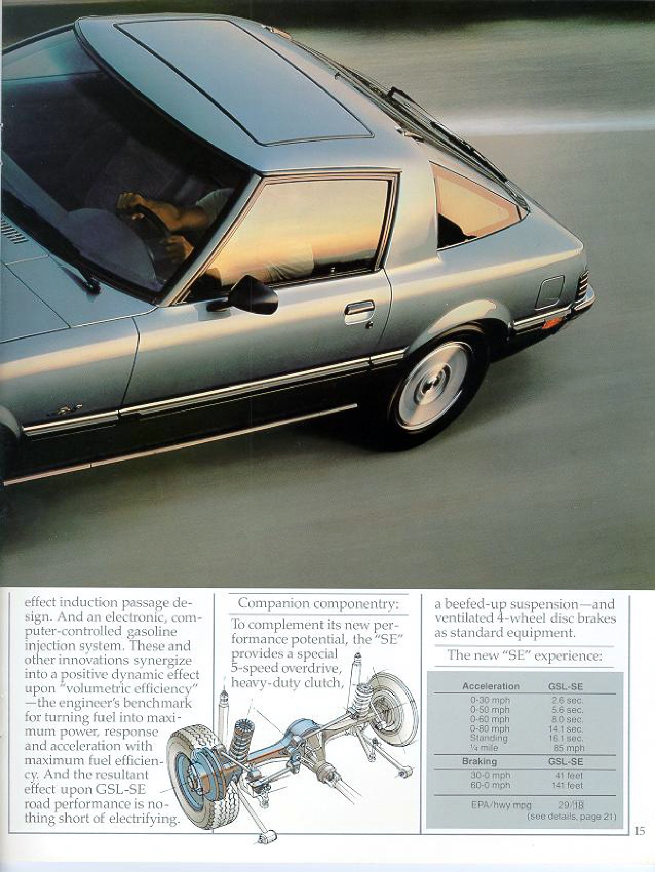 1984 Mazda RX-7 Brochure Page 20